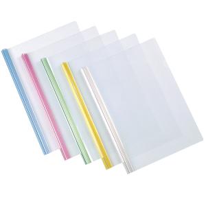 钊盛文具 ZS-Q310L A4大透明Q杆文件夹 收纳整理资料夹 文件夹（10个装）