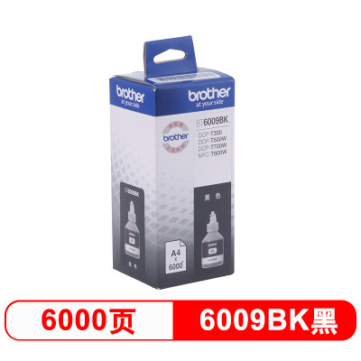 兄弟（brother）BT6009BK 黑色墨盒(适用于兄弟打印机DCP-T500W / DCP-T300)
