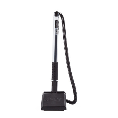 晨光(M&G)文具Q7/0.5mm黑色经典办公桌面专用旋转台笔 中性笔 可黏贴签字笔 单支装AGPY3901