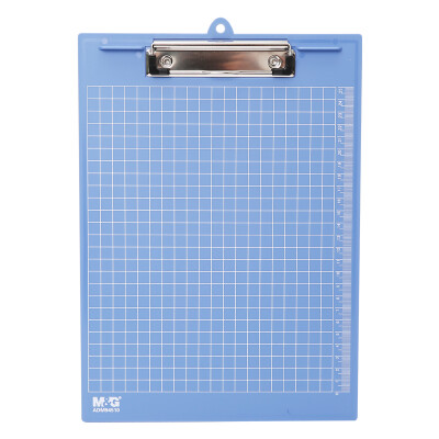 晨光（M&G）ADM94510 A4竖式塑料记事板夹 蓝色