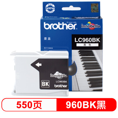 兄弟(brother) LC960BK 黑色墨盒 (适用DCP-330C 540CN 240C)