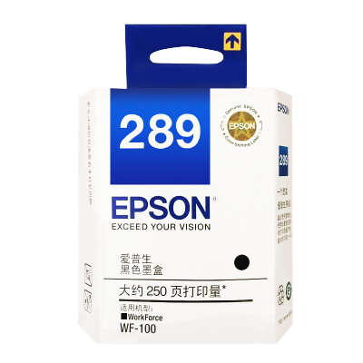 爱普生（EPSON） WF-100打印机T289黑色墨盒