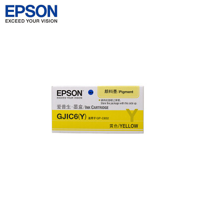爱普生( EPSON ) GP-M832/ GJIC6(Y)原装黄色墨盒