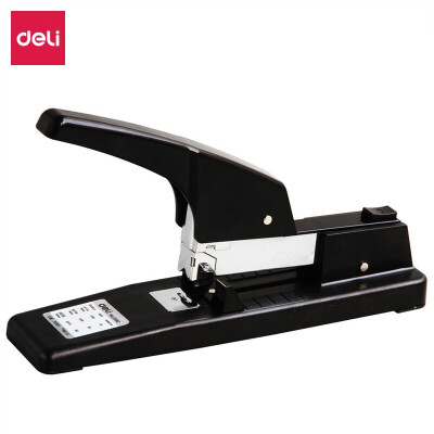 得力（deli）0392 50页厚层订书机 大号 颜色随机