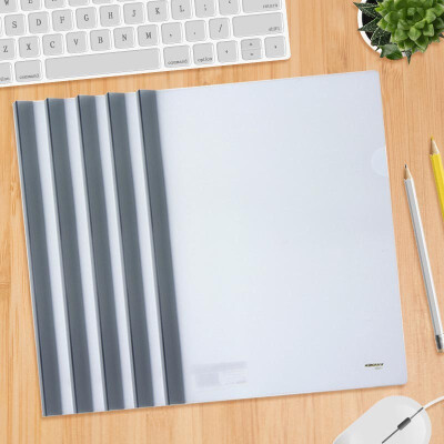 金得利5只15mm超厚大号抽杆夹A3/8k抽拉杆文件夹学生美术作品集收纳夹图纸夹画稿画纸画夹奖状试卷夹Q313