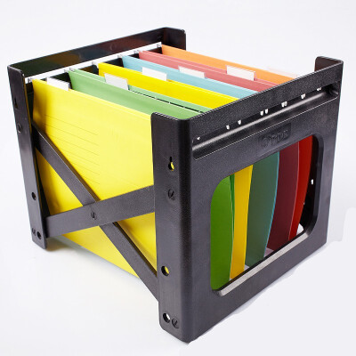 富得快（FDK）FC吊挂快劳夹 B4吊挂劳 A4纸质挂快劳彩色快劳夹纸质文件夹索引夹 A4/FC通用快劳架【黑色】