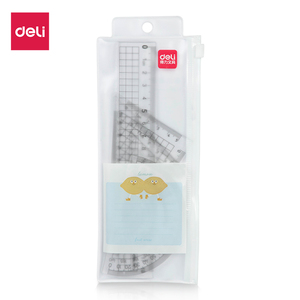 得力9619学生套尺(蓝色)学生套尺(红色)