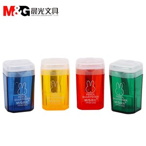 晨光91202米菲卡通削笔刀 削笔器 垃圾桶造型铅笔刨 卷笔刀
