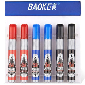 Baoke/宝克 MP392白板笔大容量可擦白板笔 易擦型可加墨水办公用品