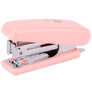 得力（deli）0222 10号简约迷你订书机 可装订25页 颜色随机