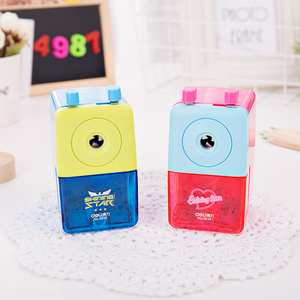 得力0616削笔机学生手摇卷笔转笔削笔器转笔刀学生卷笔器