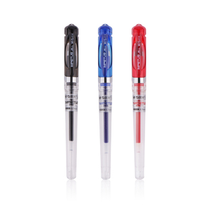 晨光(M&G)文具 0.7mm黑色蓝色红色中性笔 大容量子弹头签字笔 办公水笔 GP1111