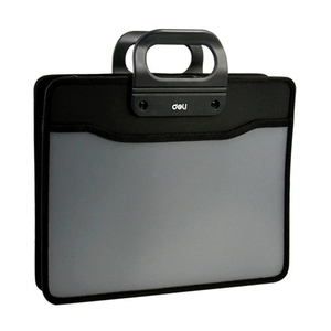 包邮得力A4织布手提包5579多功能文件包事务包资料包商务办公实用