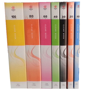 高的欢乐色资料册10 20 30 40 60 80 100页 A4彩色插页夹 文件夹