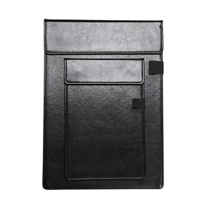 A4/A5仿皮写字板夹 磁铁板夹 会议记录板 仿皮写字垫板夹